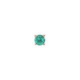 Emerald Prong – 14K Gold Lab-Grown Threadless End