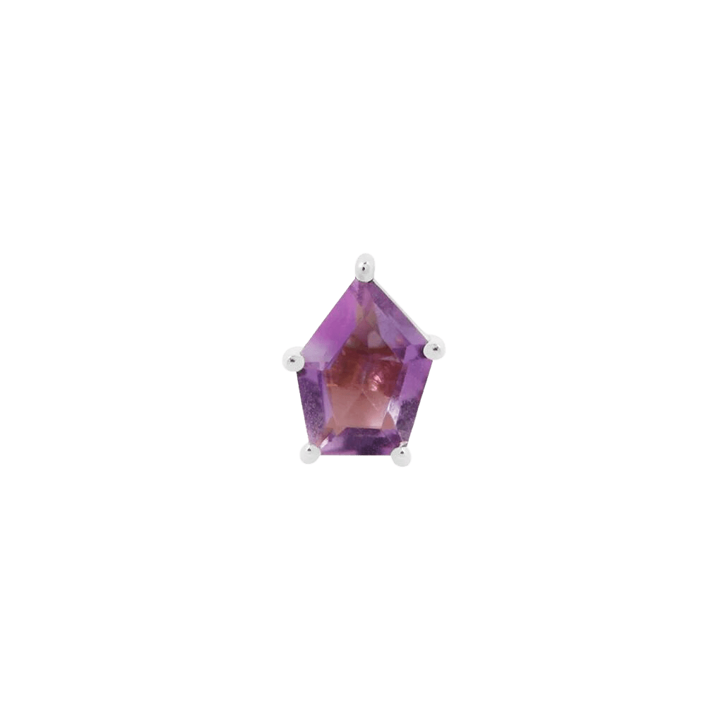 PENTA - AMETHYST - THREADLESS END piercing-zone.com