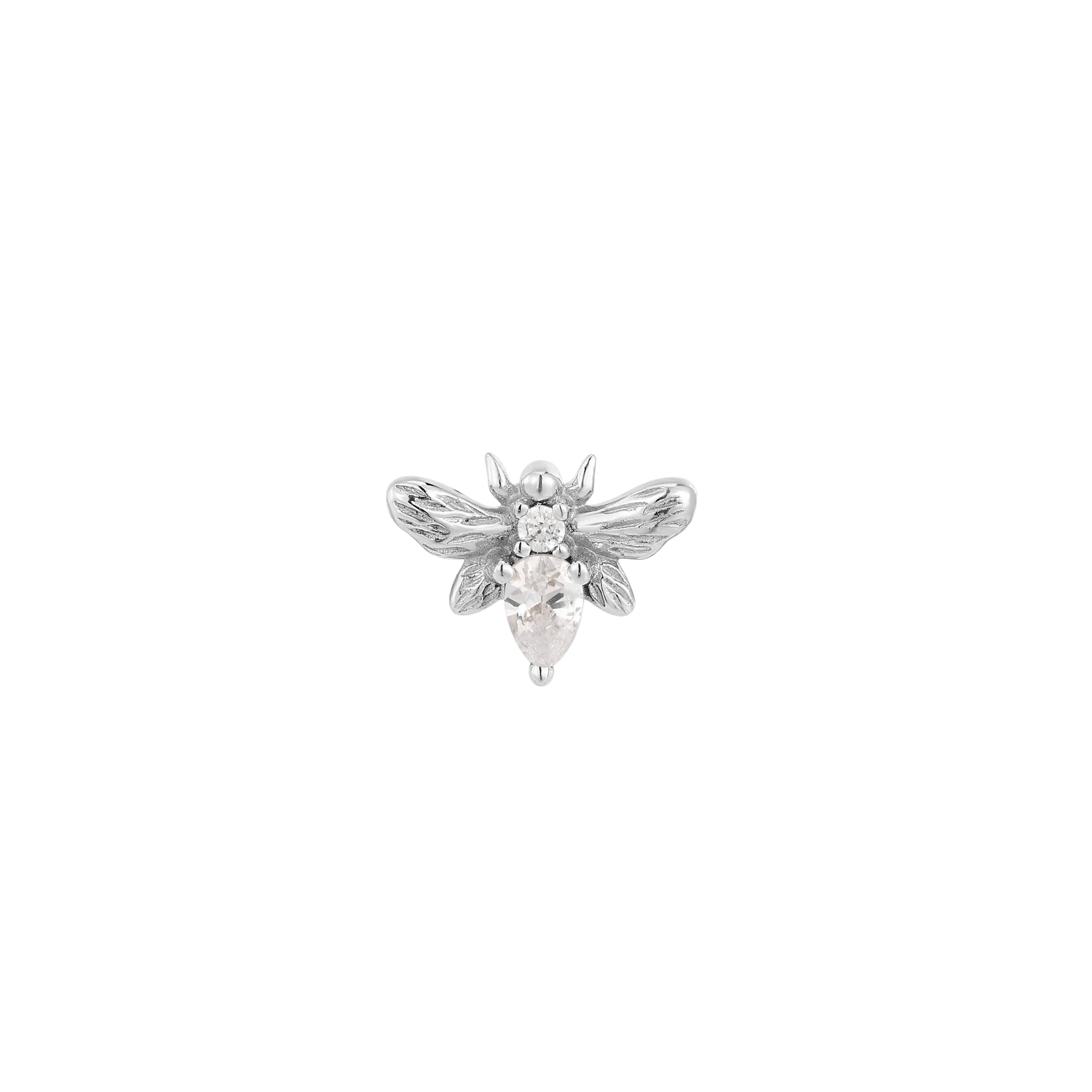 BEE CHIC - CZ - THREADLESS END piercing-zone.com