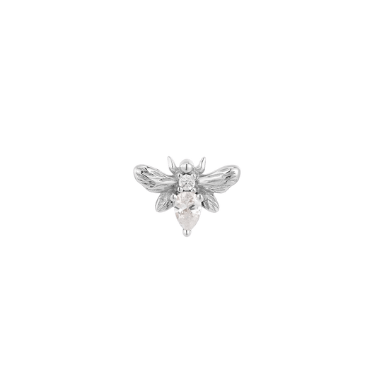 BEE CHIC - CZ - THREADLESS END piercing-zone.com