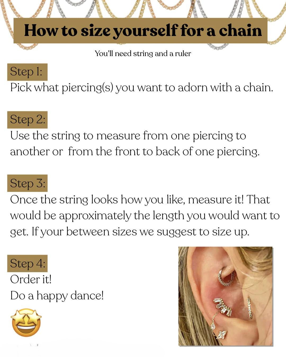 SINGLE BOX CHAIN - SOLID 14KT GOLD piercing-zone.com