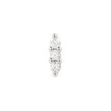 Mishka 3 – 14K Gold Genuine Diamond Threadless End