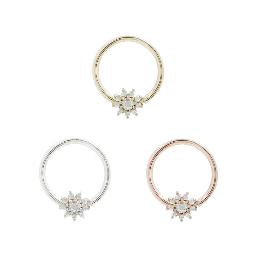 ELOISE MERCURY MIST TOPAZ SEAMLESS RING piercing-zone.com