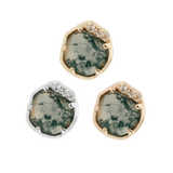 VISION - MOSS AGATE - THREADLESS END piercing-zone.com