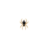 ARACHNE - BLACK SPINEL - THREADLESS END piercing-zone.com