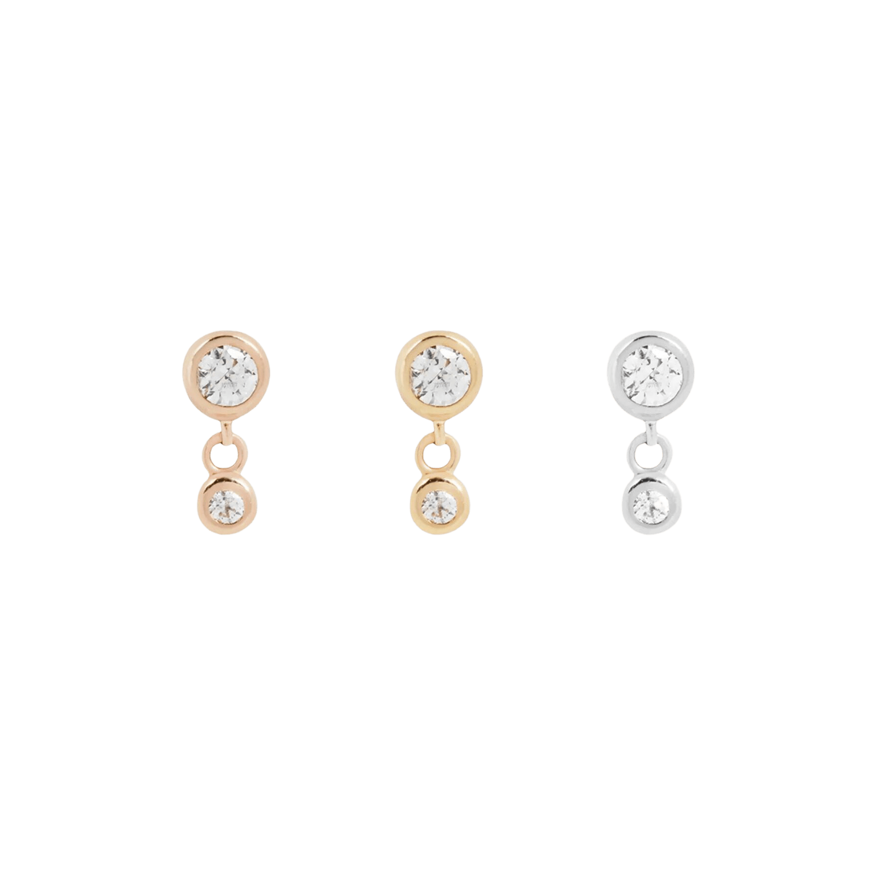 SUTTON - CZ - THREADLESS END piercing-zone.com