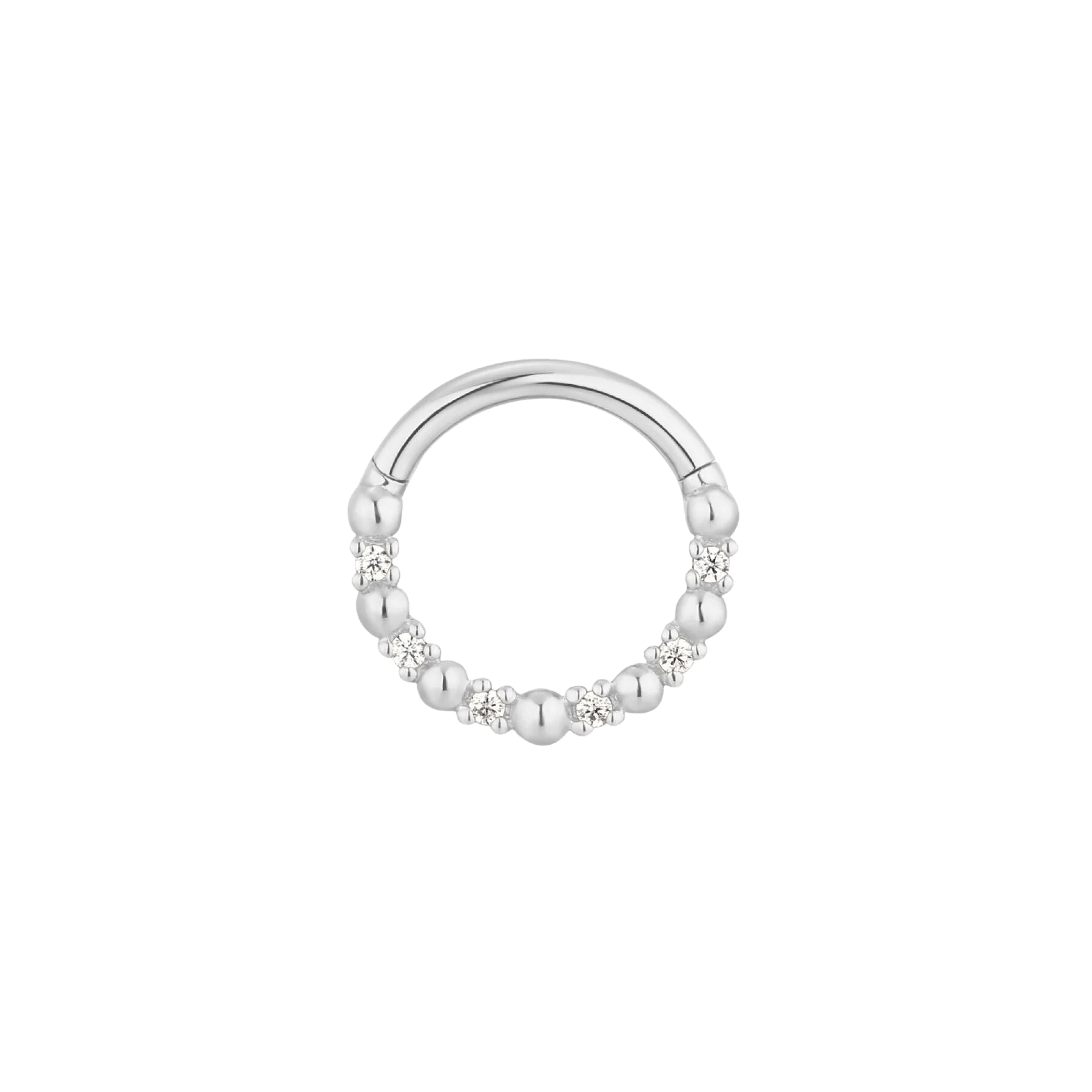 LOVE IS LOVE - CZ - GOLD CLICKER piercing-zone.com