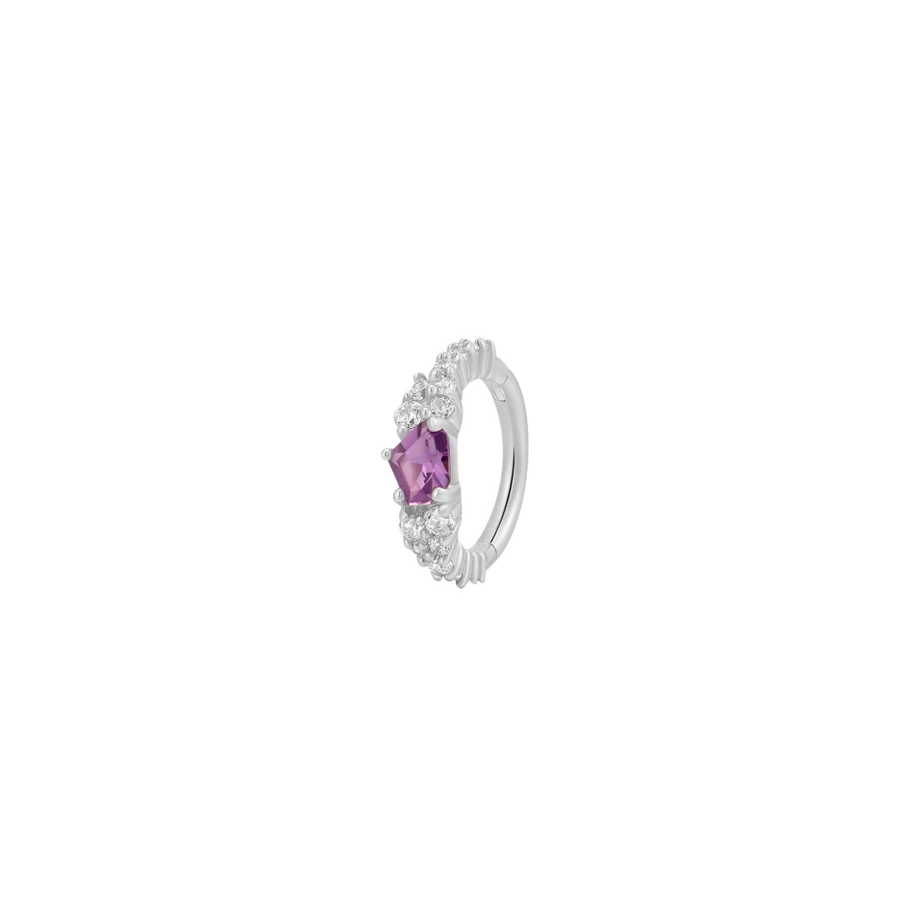 INSPIRATION - AMETHYST - CLICKER piercing-zone.com
