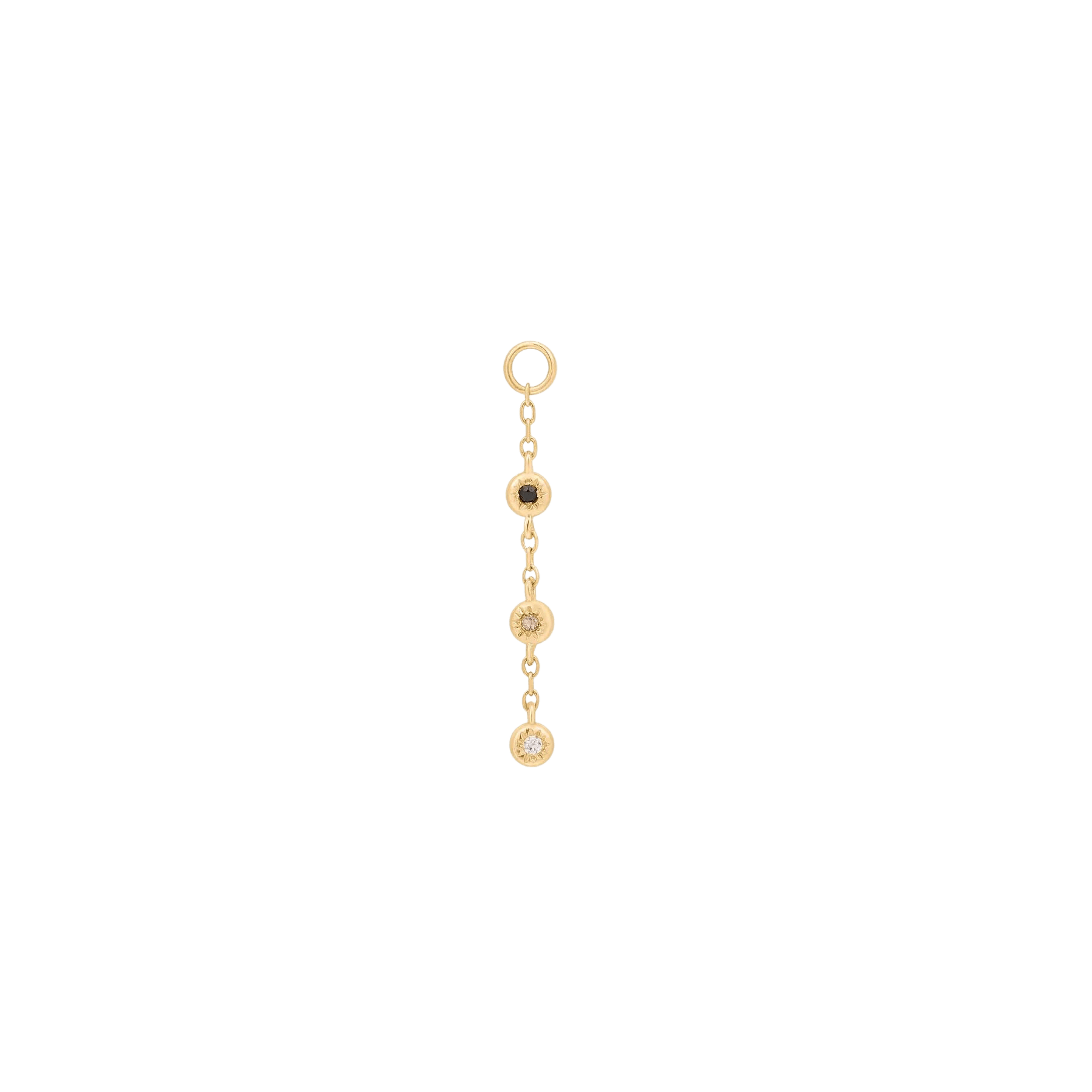 DIG IT - SMOKY QUARTZ - CHARM piercing-zone.com