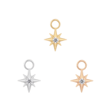 LUMINARY - CZ - GOLD CHARM piercing-zone.com