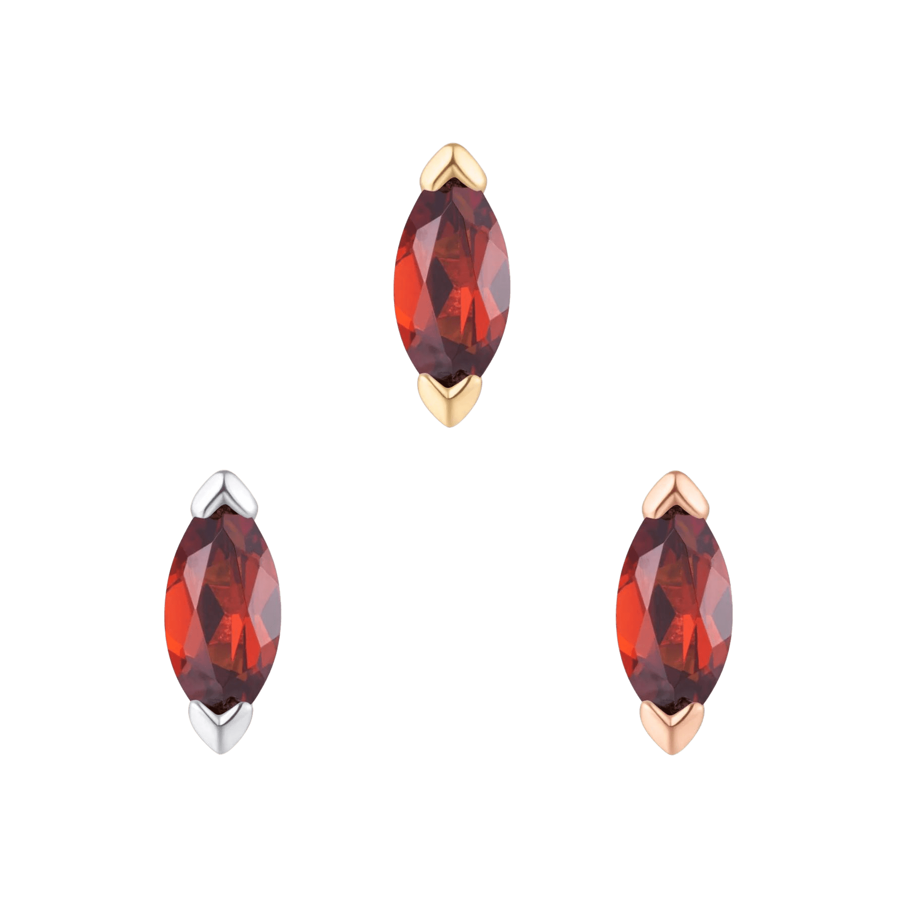 Zuri - Garnet - Threadless End