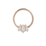 GEMMA TRIOS CZ SEAMLESS RING piercing-zone.com