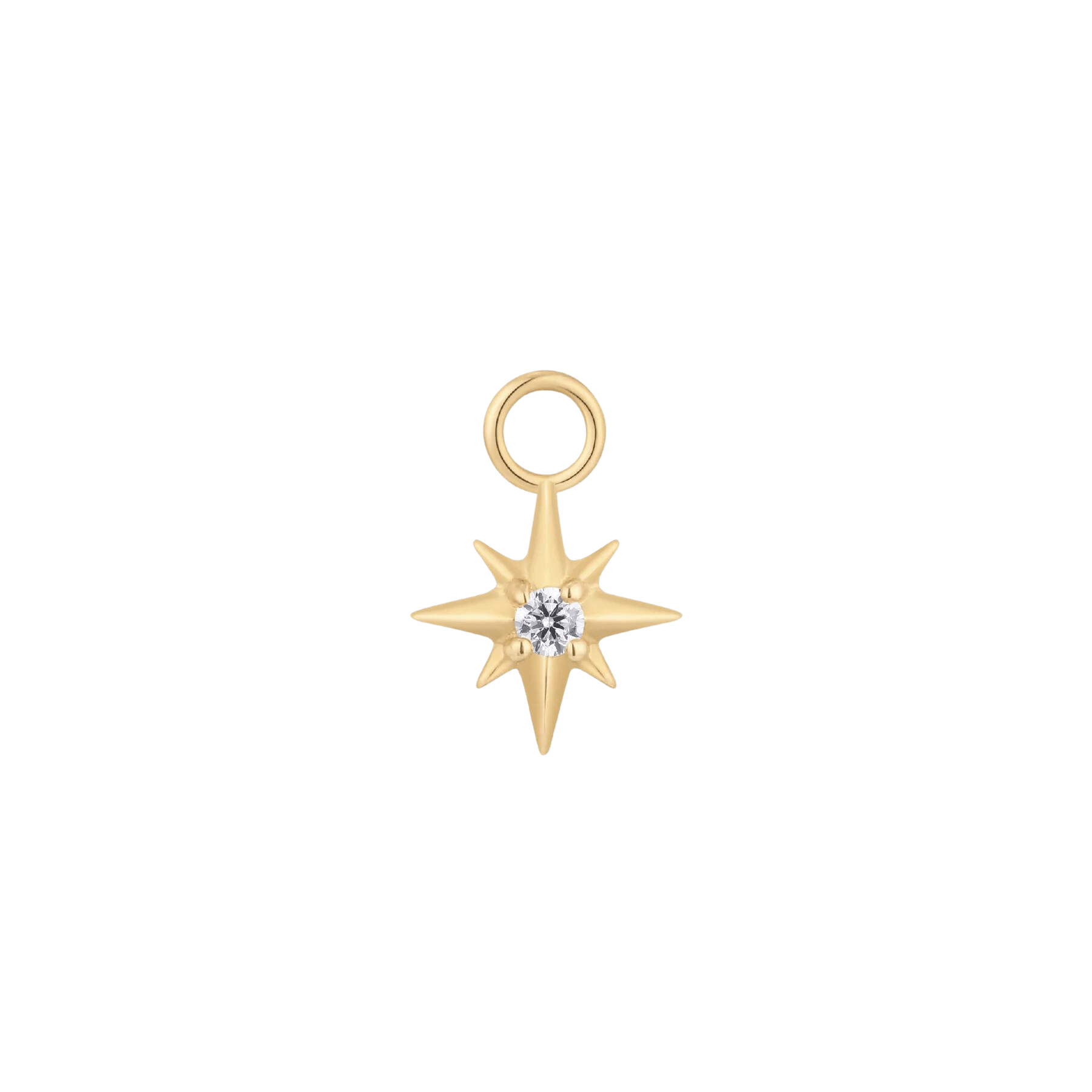 LUMINARY - CZ - GOLD CHARM piercing-zone.com