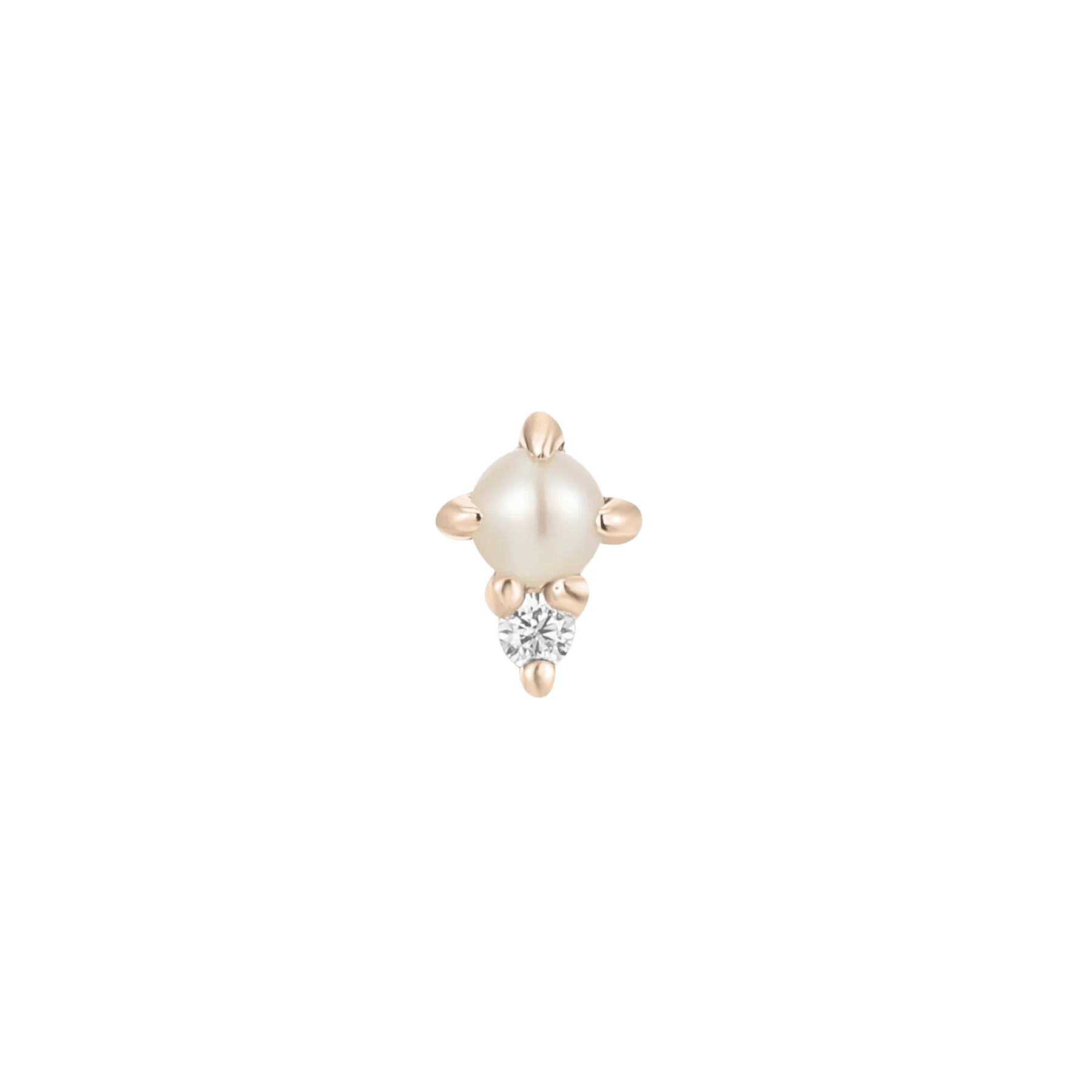 THE LIGHT - PEARL - THREADLESS END piercing-zone.com