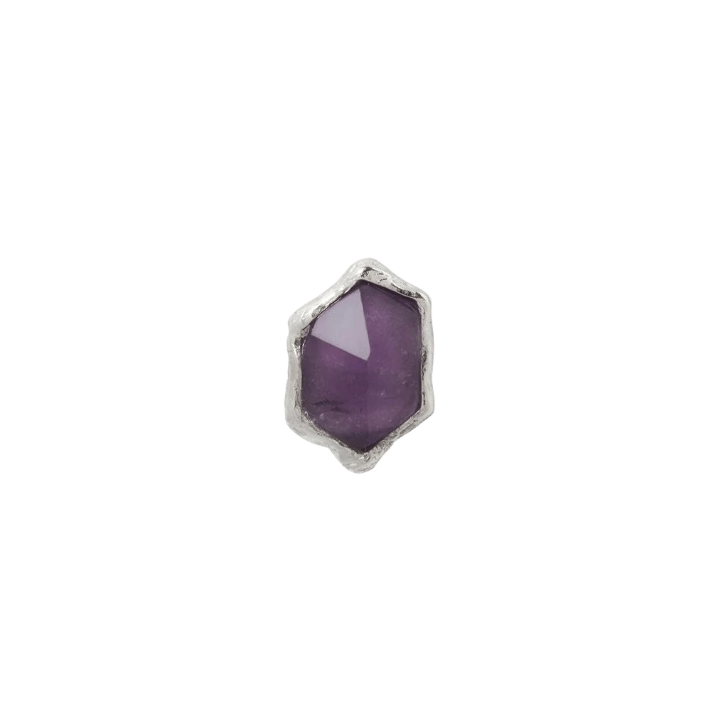 PUMP UP THE VOLUME - AMETHYST - THREADLESS END piercing-zone.com
