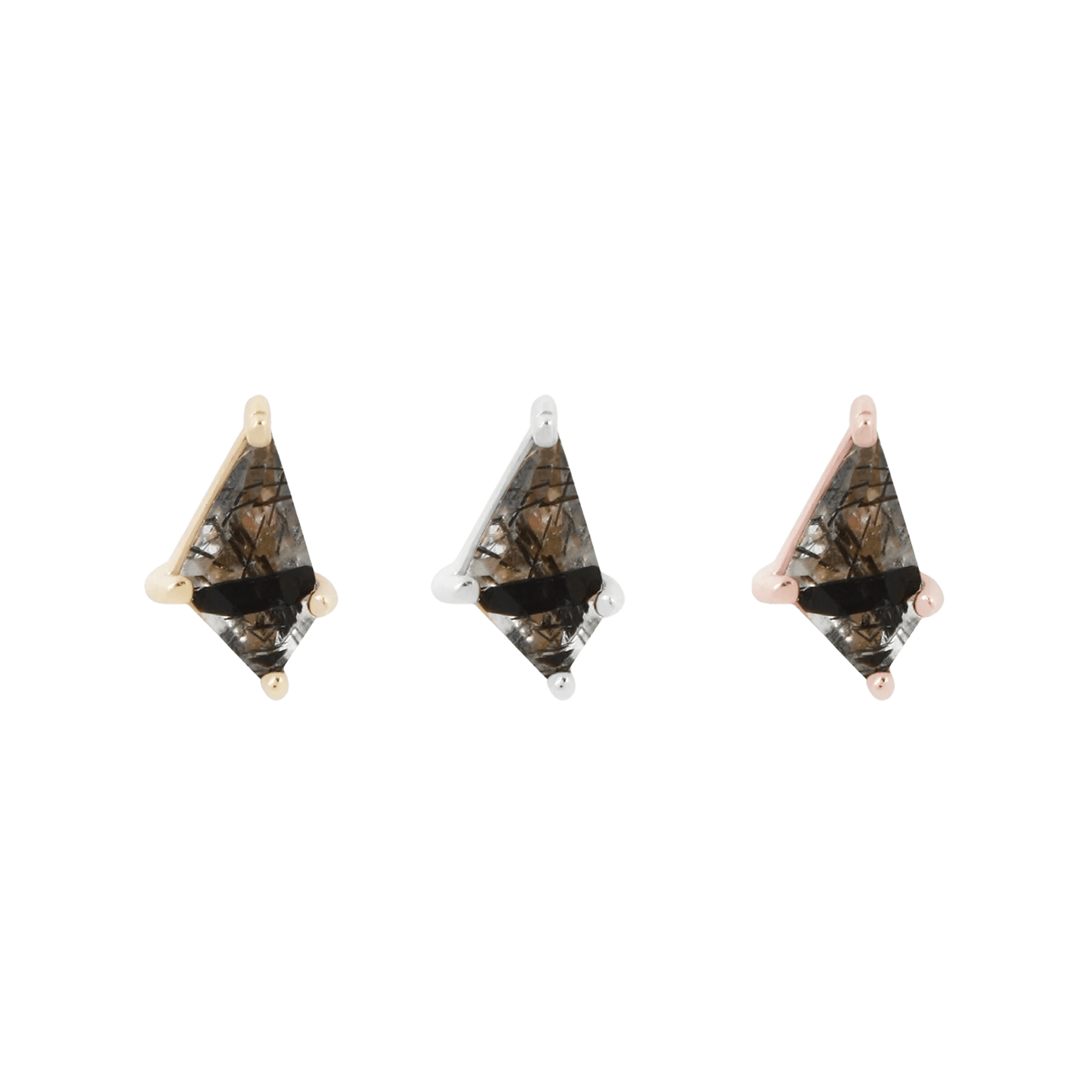 LIMELIGHT - TOURMALATED QUARTZ - THREADLESS END piercing-zone.com
