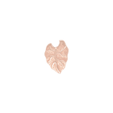Kalo Leaf Threadless End – 14K Gold Hawaiian Symbol