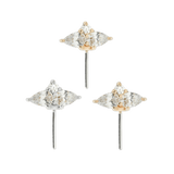 ETHEREAL - CZ - FORWARD FACING - THREADLESS END piercing-zone.com