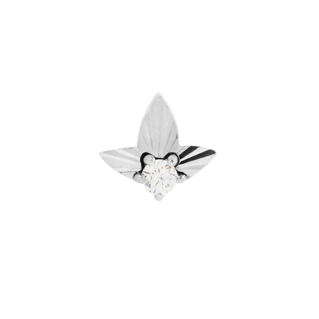 GRATITUDE - CZ - THREADLESS END piercing-zone.com