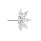 VALENTINA - CZ - FORWARD FACING - THREADLESS END piercing-zone.com