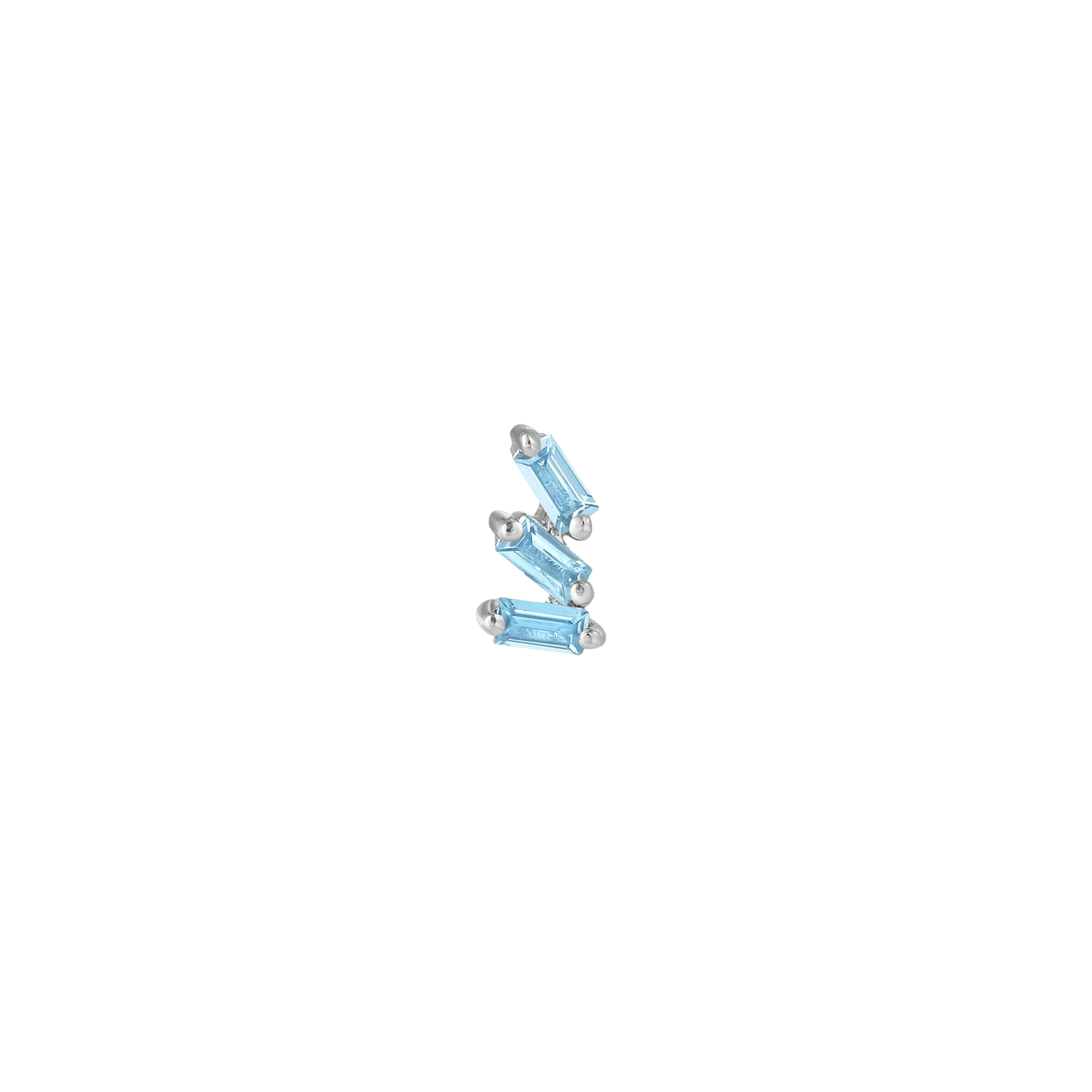 STAXX - LONDON BLUE TOPAZ - THREADLESS END piercing-zone.com