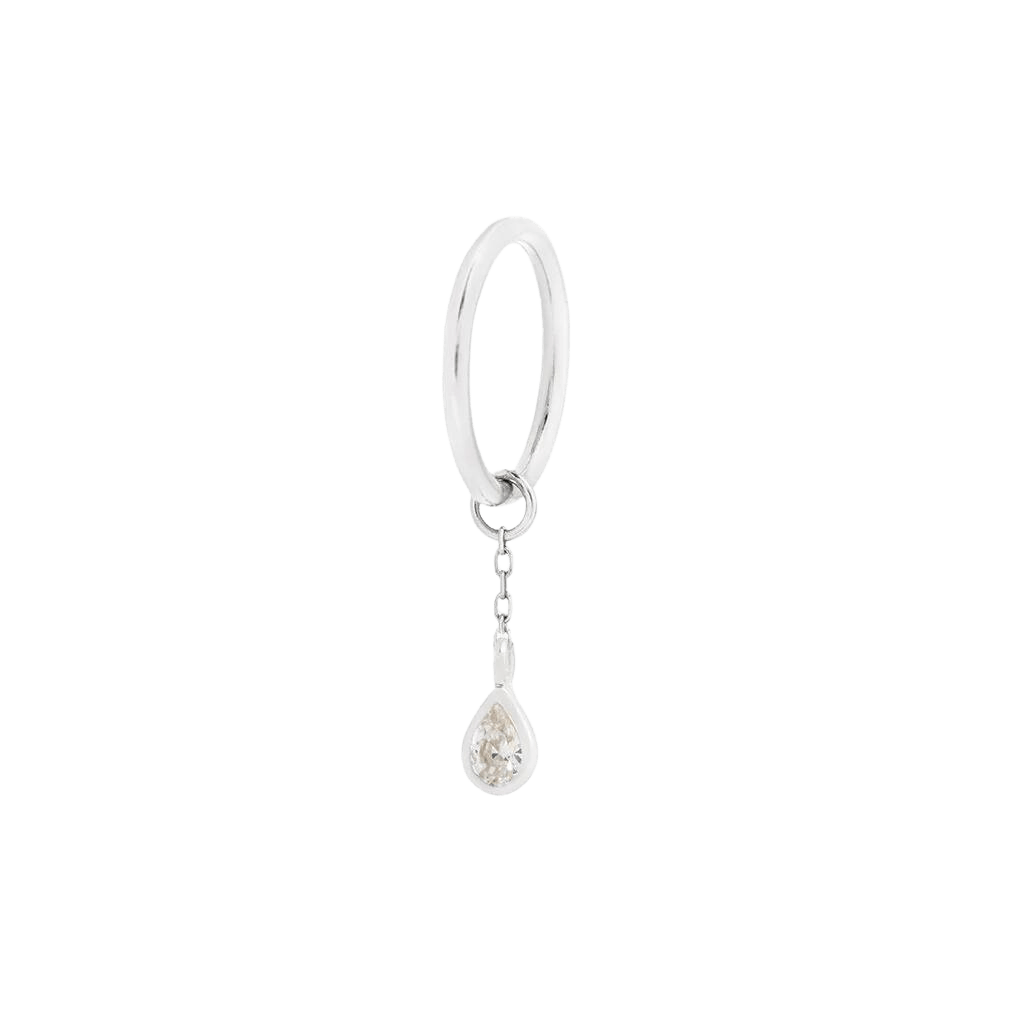 CONCORDE - CZ + CHAIN - CHARM piercing-zone.com