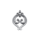Adorn 14K Gold Decorative End – Front View