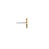 Ankh End - 18K Gold Threadless End - piercing - zone.com
