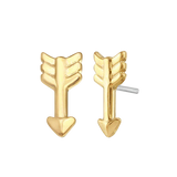 Arrow End in Yellow Gold – Studio Lighting View