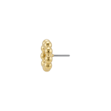 Baby Ball Hoop - 18K Gold Threadless/Threaded End - piercing - zone.com