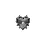 BAD ROMANCE - CZ + RHODIUM - THREADLESS END piercing-zone.com