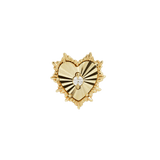 BAD ROMANCE - SWAROVSKI CZ - GOLD THREADLESS END piercing-zone.com