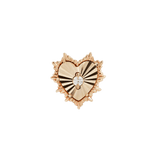 BAD ROMANCE - SWAROVSKI CZ - GOLD THREADLESS END piercing-zone.com