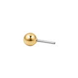 Ball End - 18K Gold Titanium Threadless End - piercing - zone.com