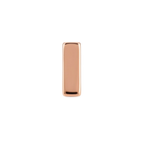Bar of Gold - 18K Gold Threadless/Threaded End - piercing - zone.com
