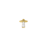 Beam Me Up - 18K Gold Gem Threadless/Threaded End - piercing - zone.com