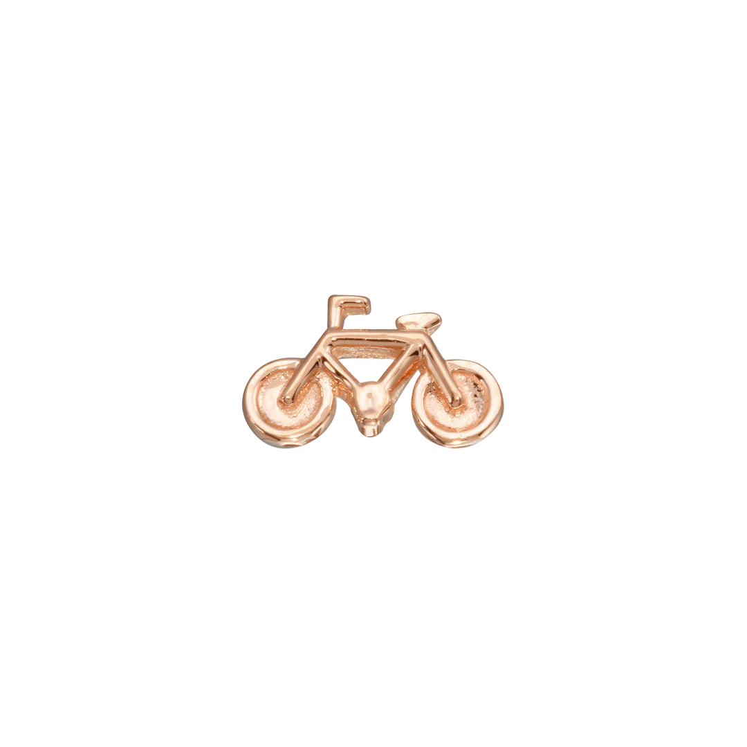 Bicycle End in 14K Rose Gold – Studio Lighting Detail