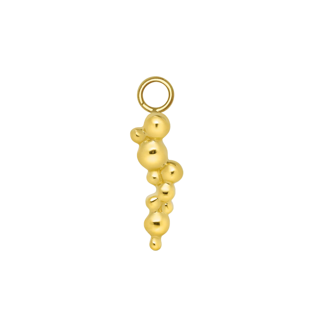 Bubbles – 14K & 18K Gold Charm
