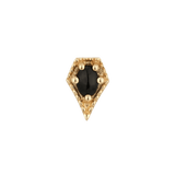 CADENCE - BLACK SPINEL - THREADLESS END piercing-zone.com