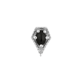 CADENCE - BLACK SPINEL - THREADLESS END piercing-zone.com