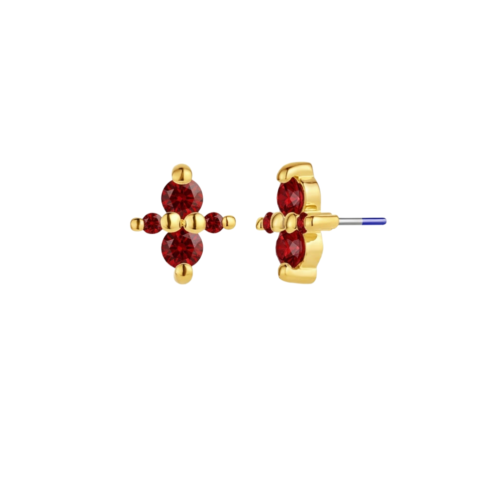 Canopus - 18K Gold Genuine Gem Threadless/Threaded End - piercing - zone.com