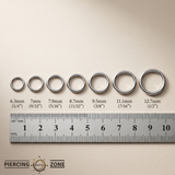 Classic Seamless Ring – 14K Gold Endless Hoop
