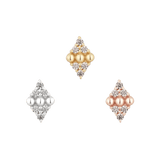 LUSTRE - CZ - THREADLESS END piercing-zone.com