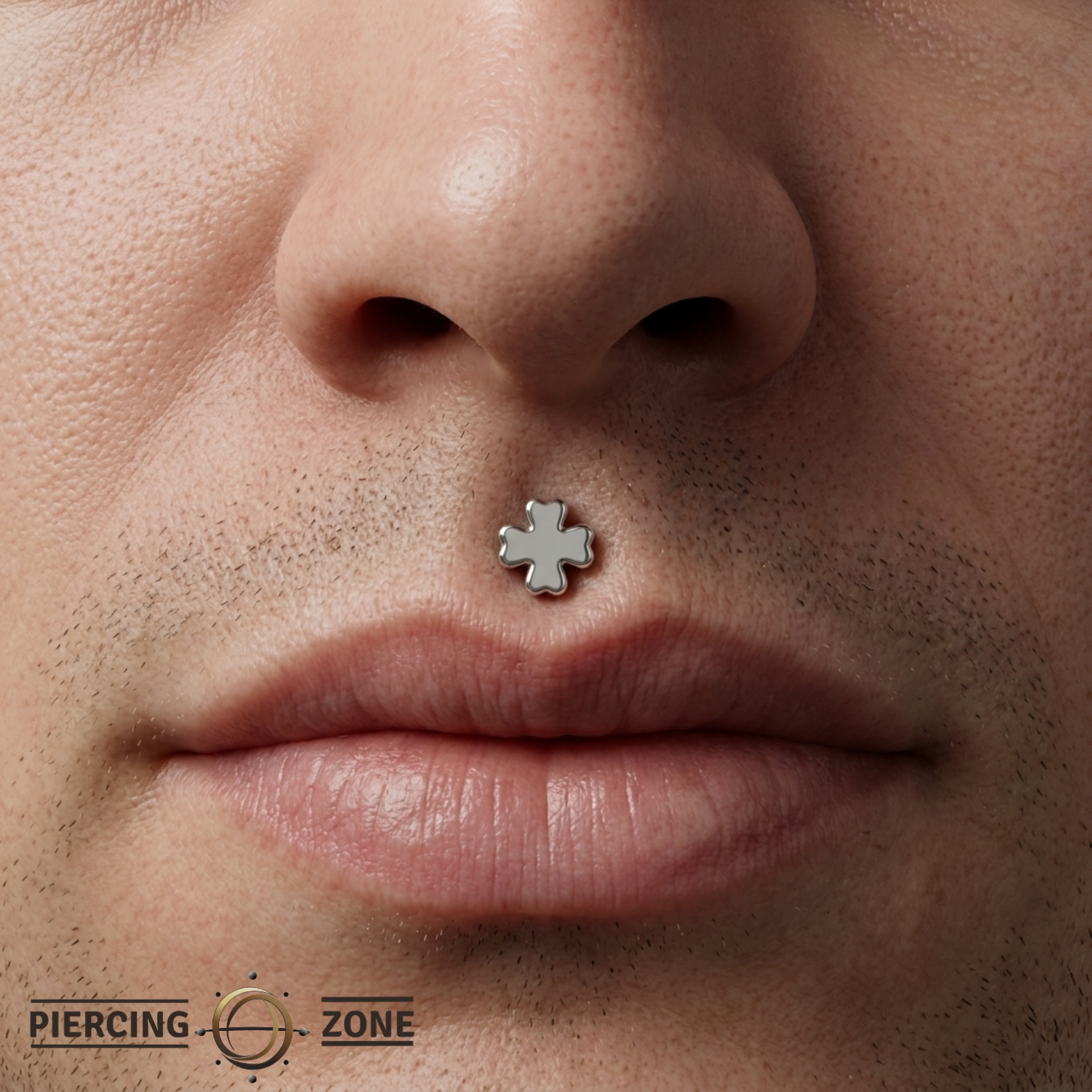 Clover – 14K Gold Threadless/Threaded End