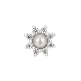 THE OBSESSION - PEARL - THREADLESS END piercing-zone.com