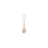 CONCORDE - CZ + CHAIN - CHARM piercing-zone.com