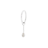 CONCORDE - CZ + CHAIN - CHARM piercing-zone.com