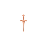 Dagger – 14K Gold Threadless & Threaded End