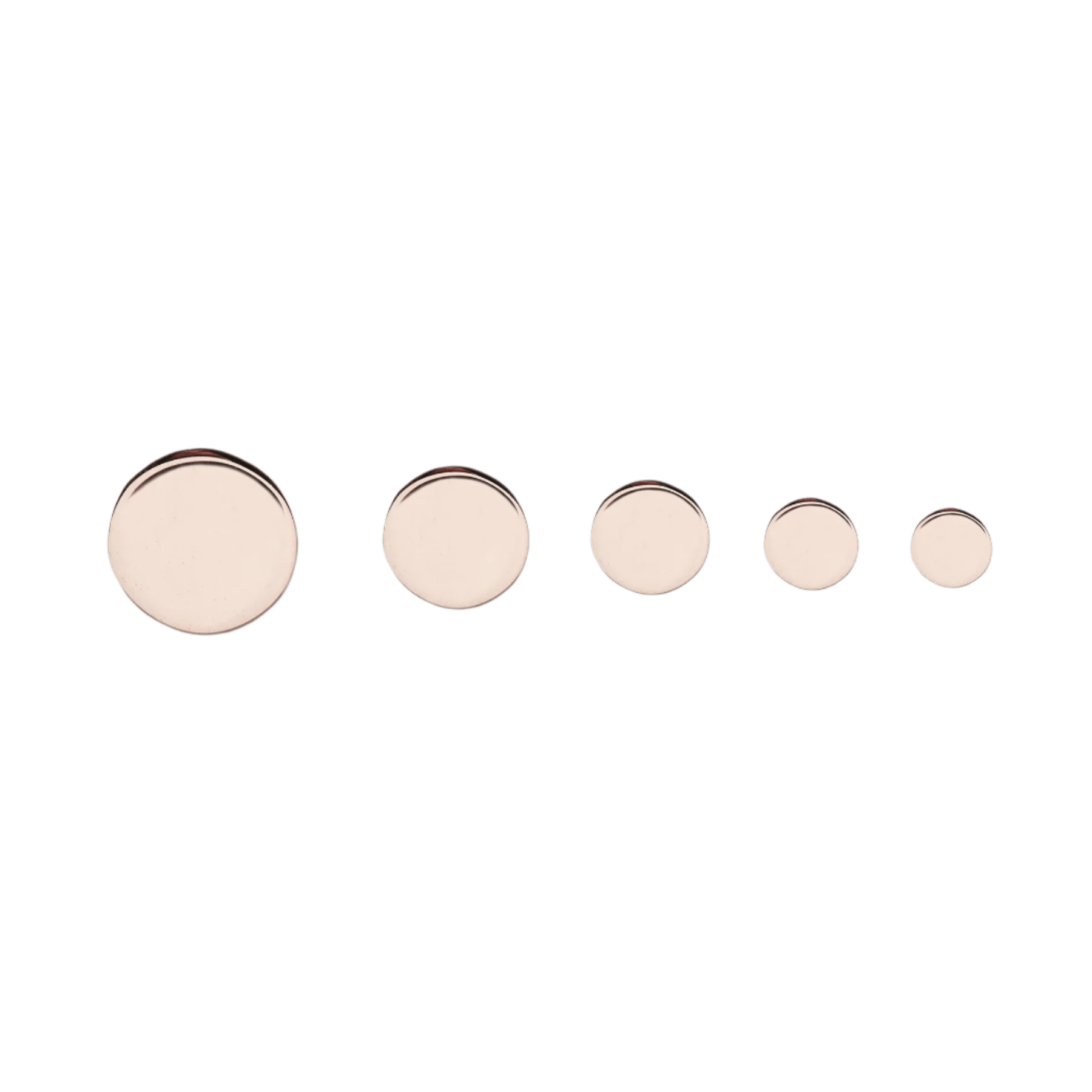 Disk – 14K Gold Minimalist Threadless End - piercing - zone.com
