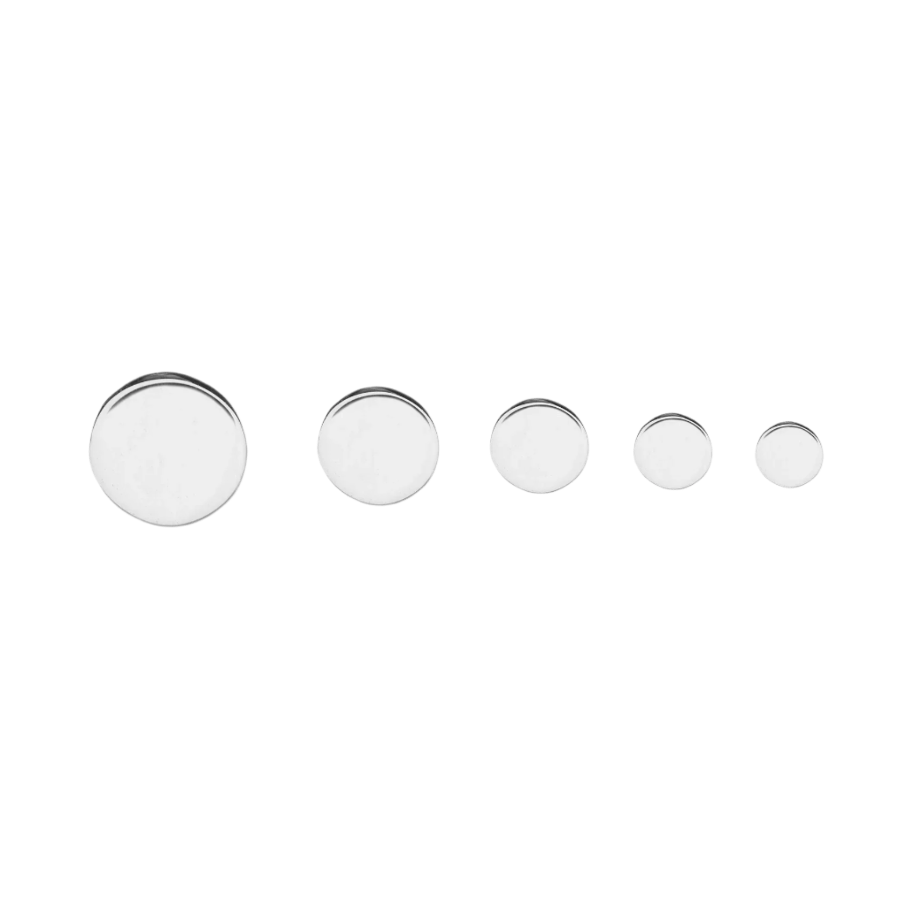 Disk – 14K Gold Minimalist Threadless End - piercing - zone.com